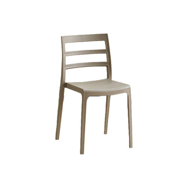 TuHome New York Modern Dining Chair, Contemporary Urban Acce - Taupe