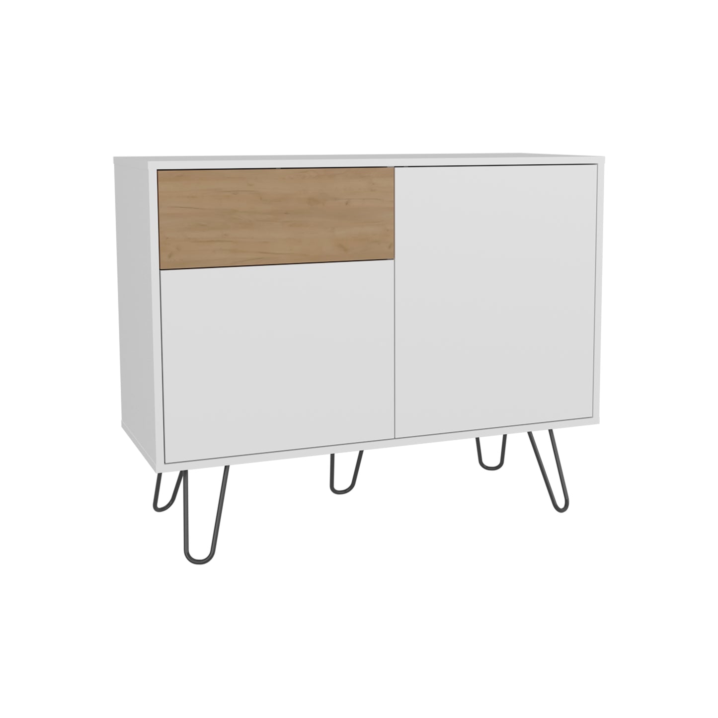 Tori Sideboard, four open shelves for Living Room