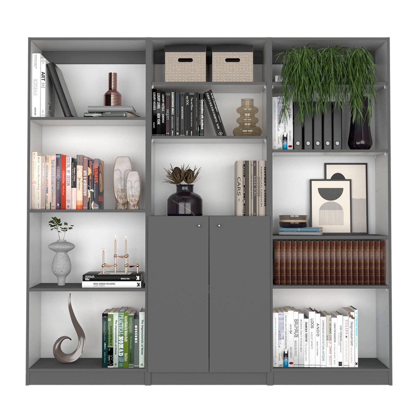 Book shelf, Set 9 home bookcase collection, Matt Gray