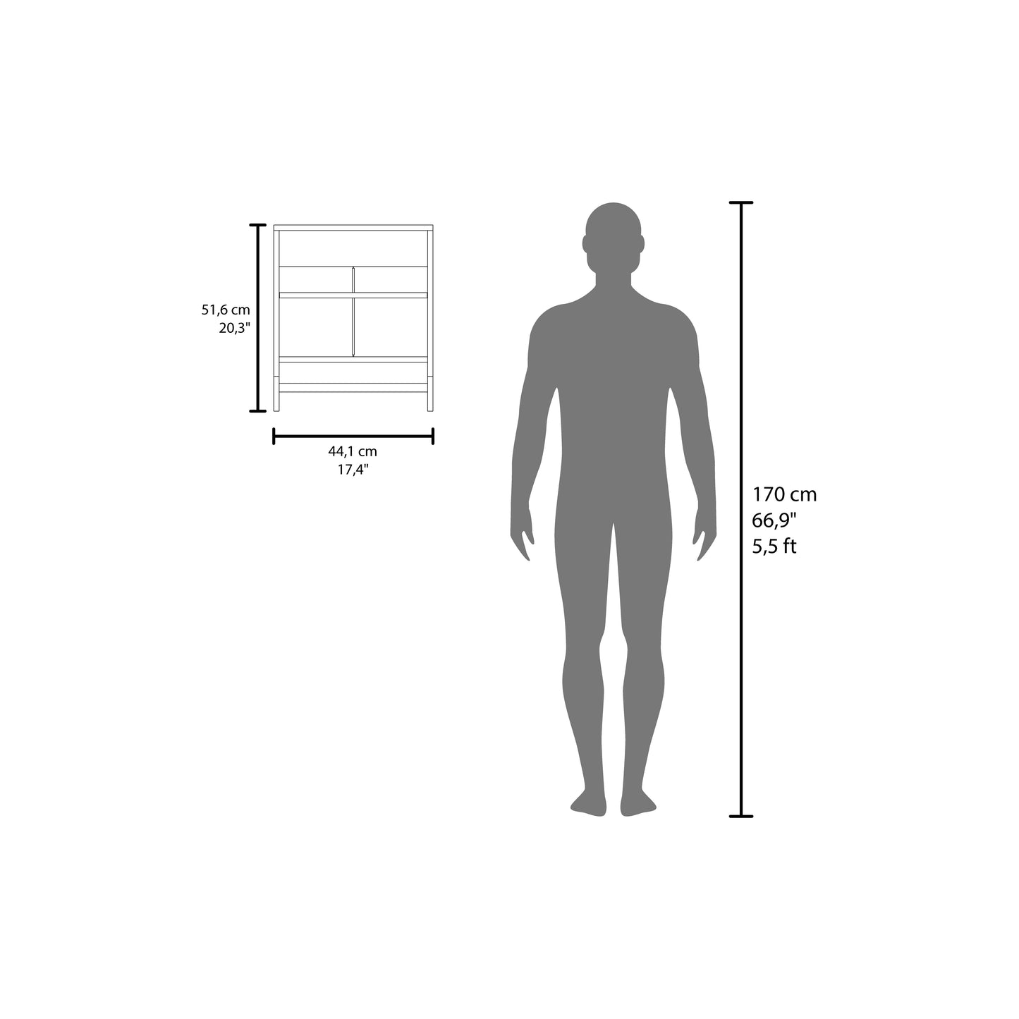 Optim Medicine Cabinet, Cabinet for towel