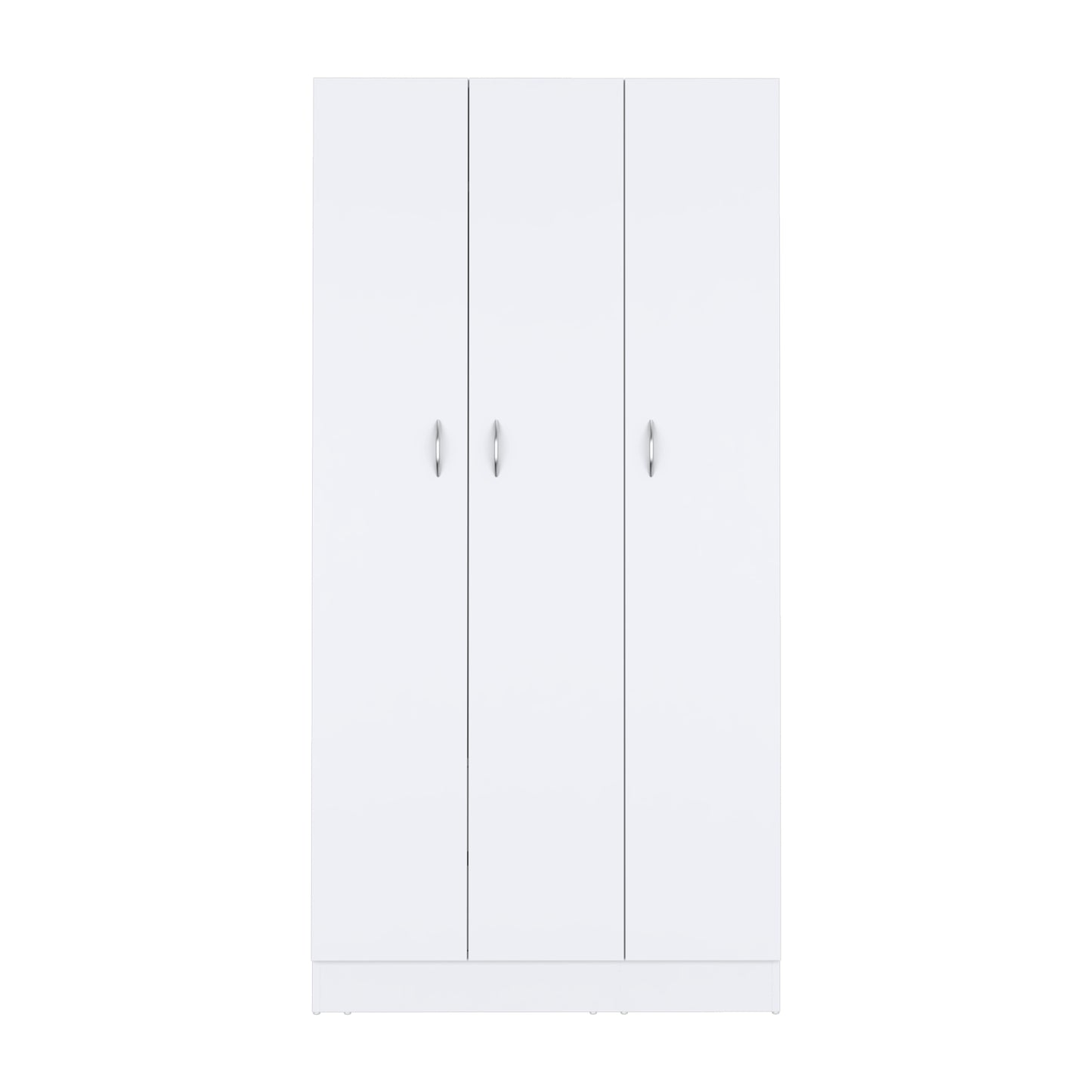Ohio Armoire Wardrobe with 3-Doors, 2-Drawers, 4-Tier Shelves