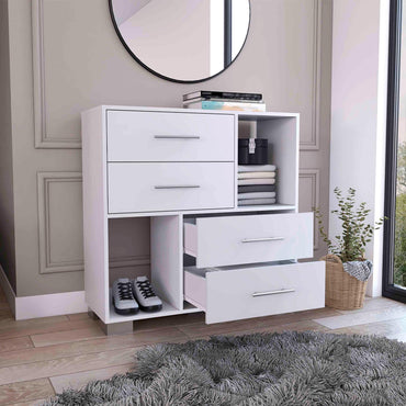 Alyn Dresser, Four Drawers, One Double Drawer, Superior Top