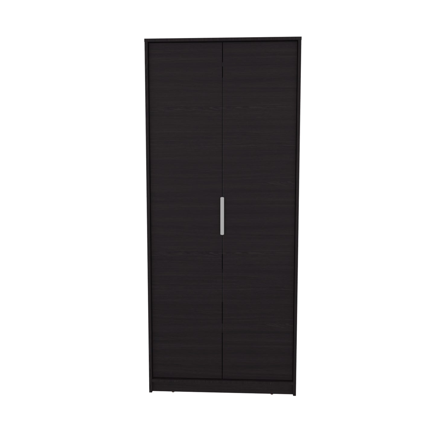 Wenden Armoire Double Doors, Hanging Rod And Interior Shelves, Freestanding Modern Wardrobe