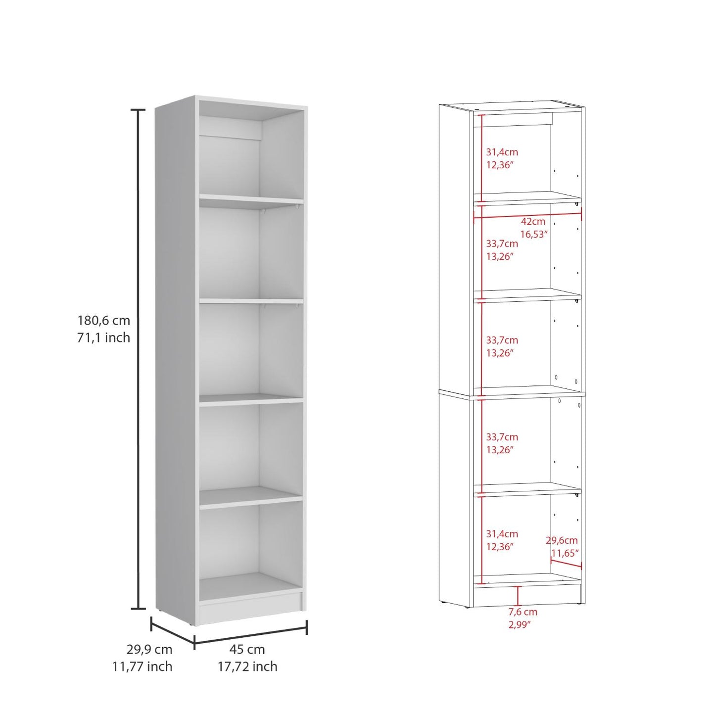 Home Xs Bookcase