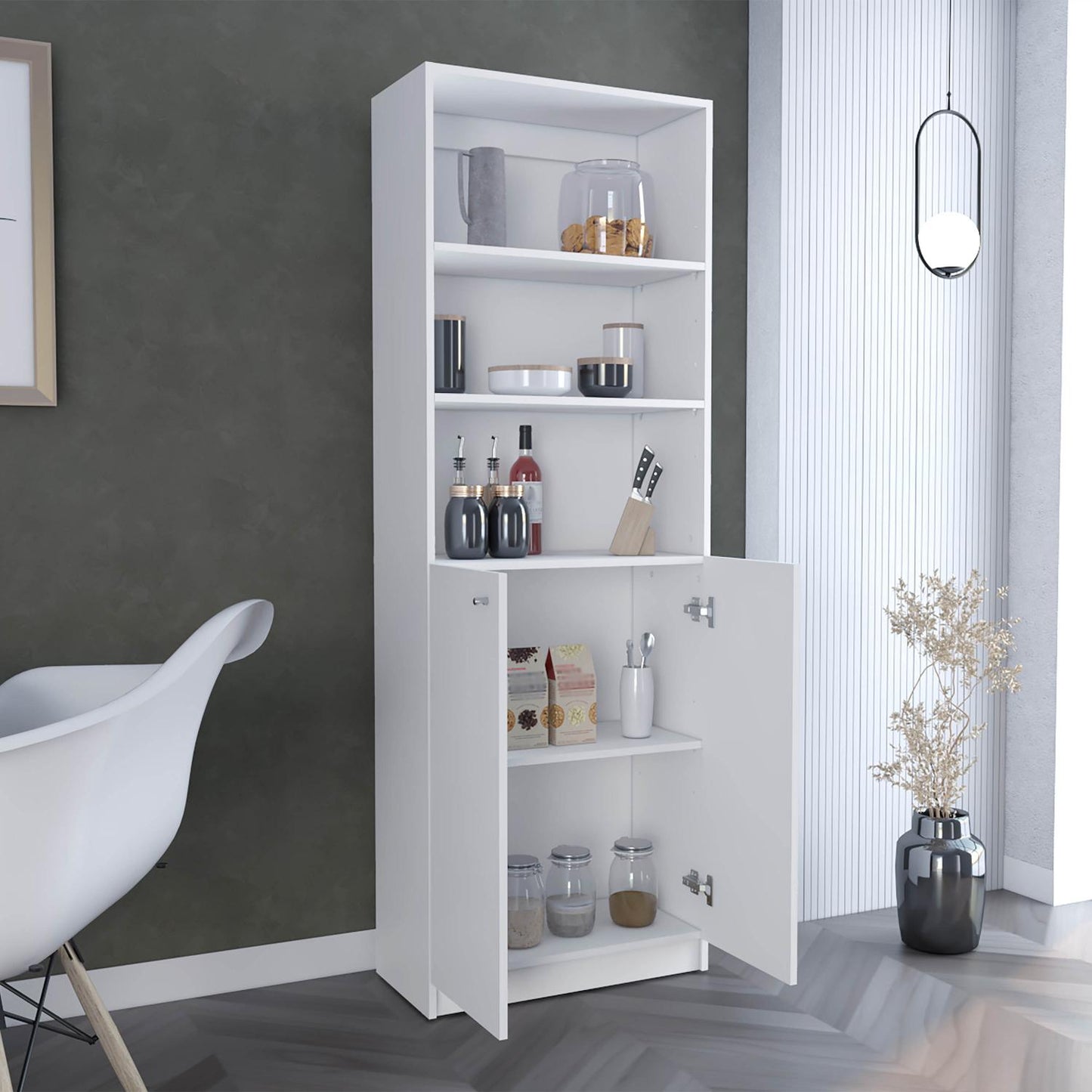 Home 2-Door Bookcase