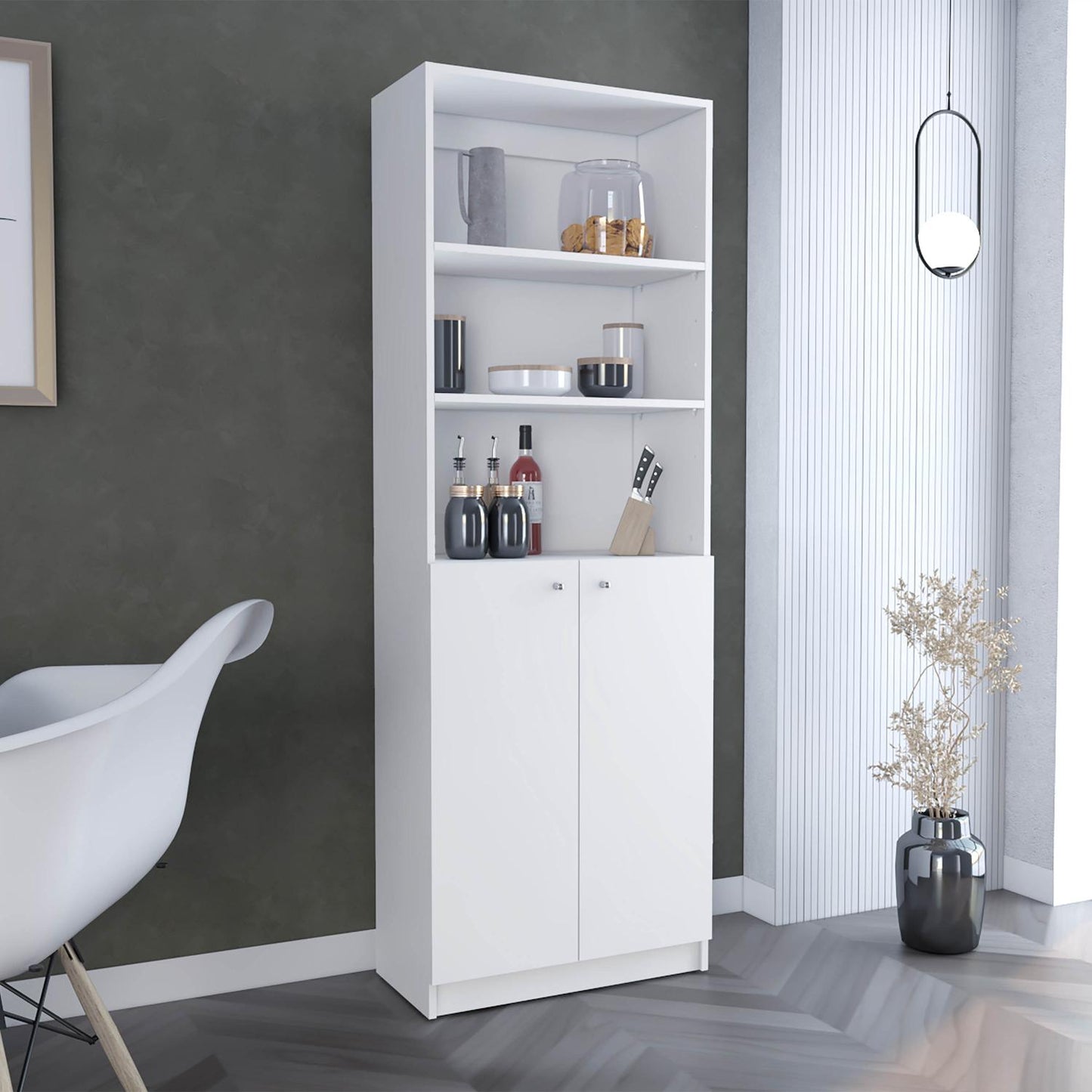 Home 2-Door Bookcase