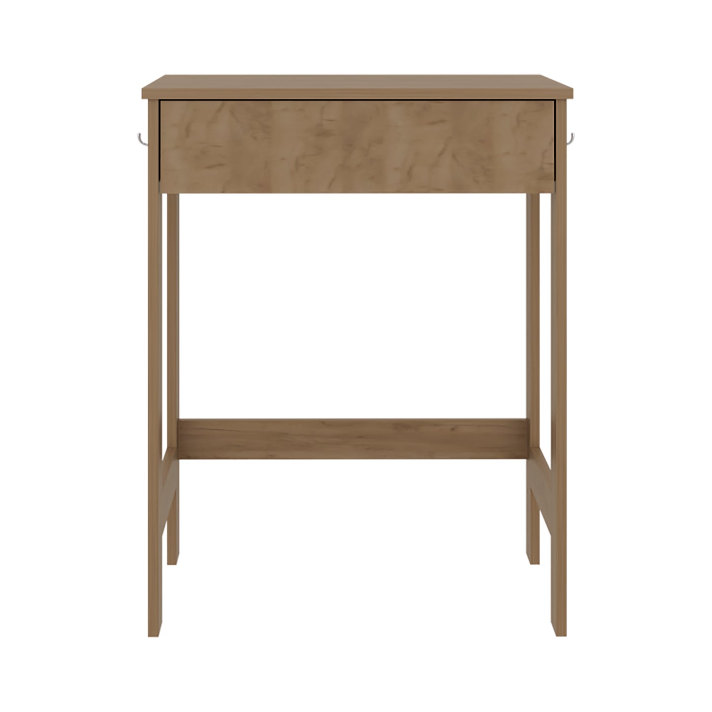 Hills Computer Desk With 2 Side Shelves And Spacious Worksurface