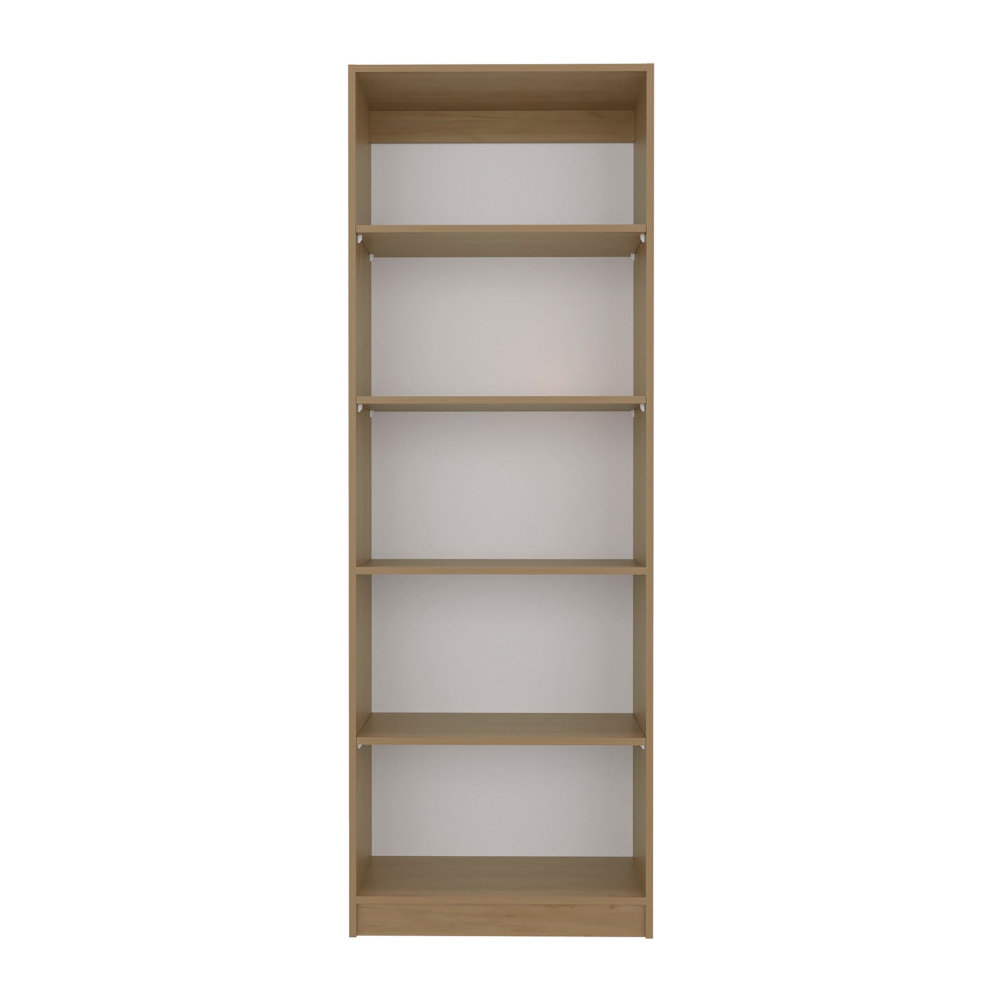 TUHOME Home Bookcase with Four Spacious Open Shelves Offering Modern Display Space for Books, Collectibles and Decorative Items with Contemporary Design and Durable Engineered Wood Construction for Stylish Home Organization