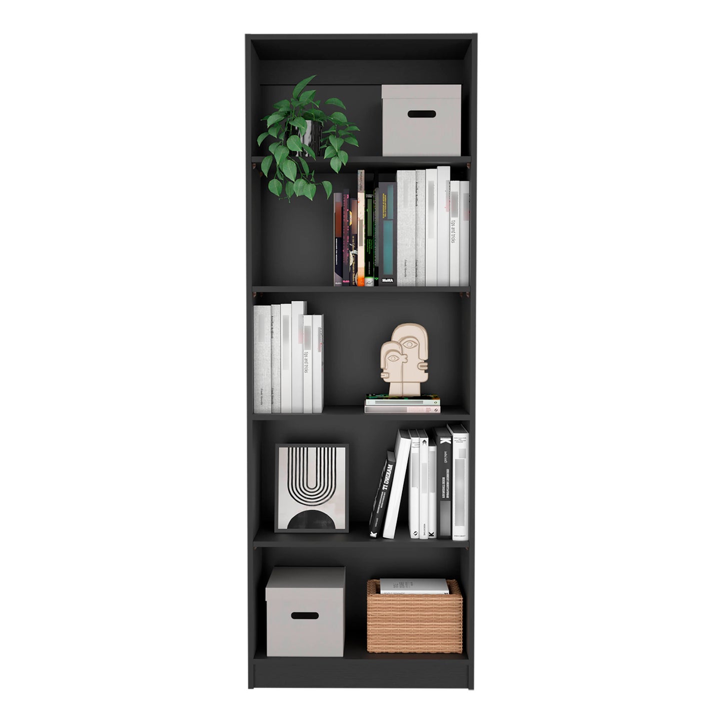 Home 5 Shelves Bookcase