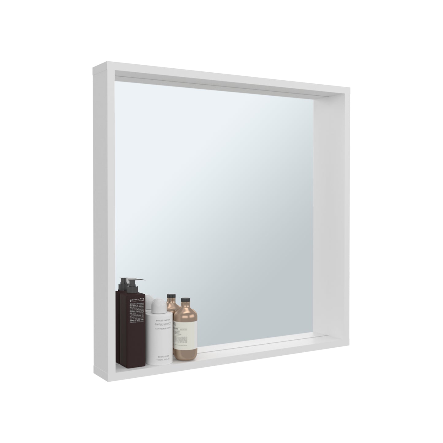 Dakota Medicine Cabinet with Mirror and Storage, Wall-Mounted Mordern Bathroom Organizer