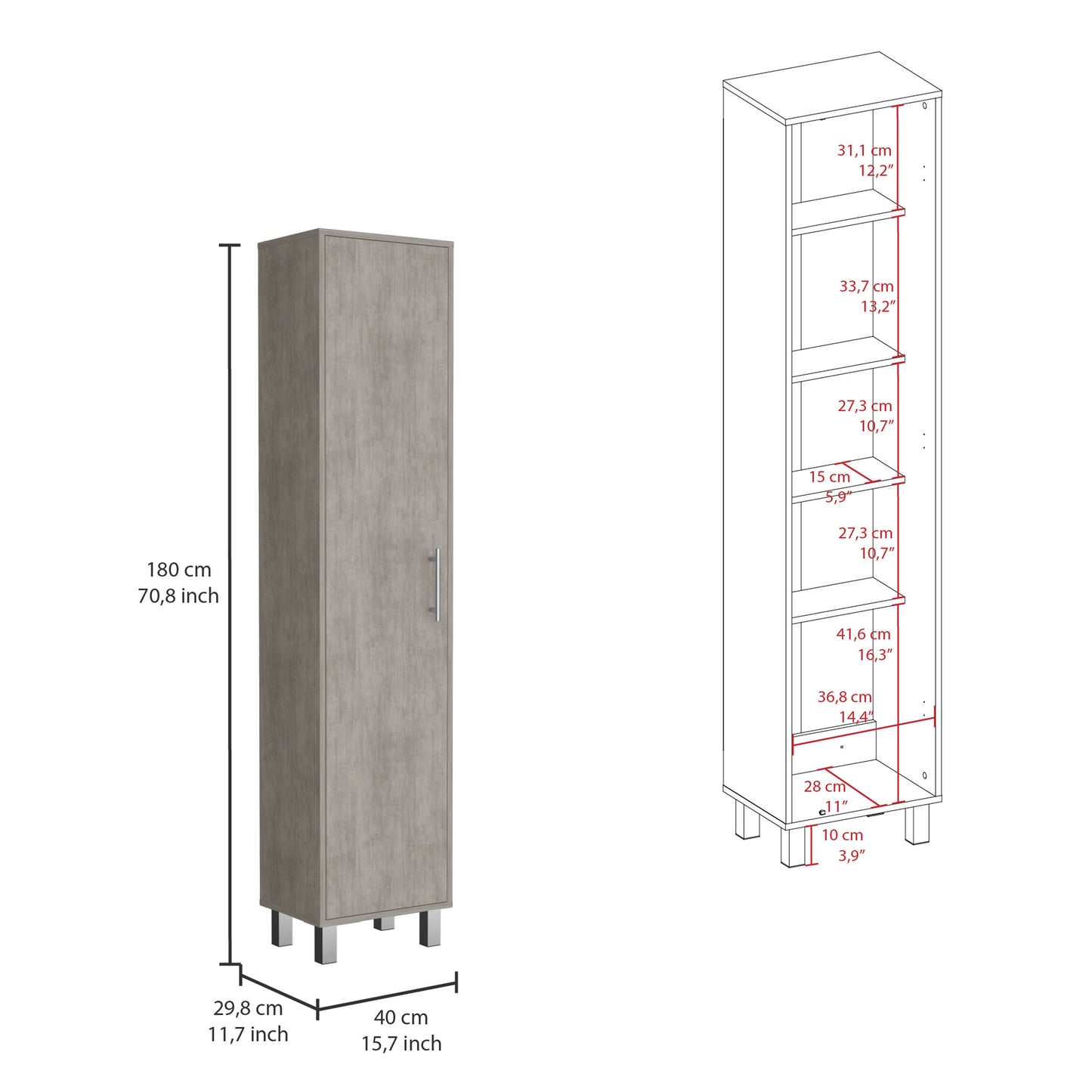 Laska Storage Cabinet