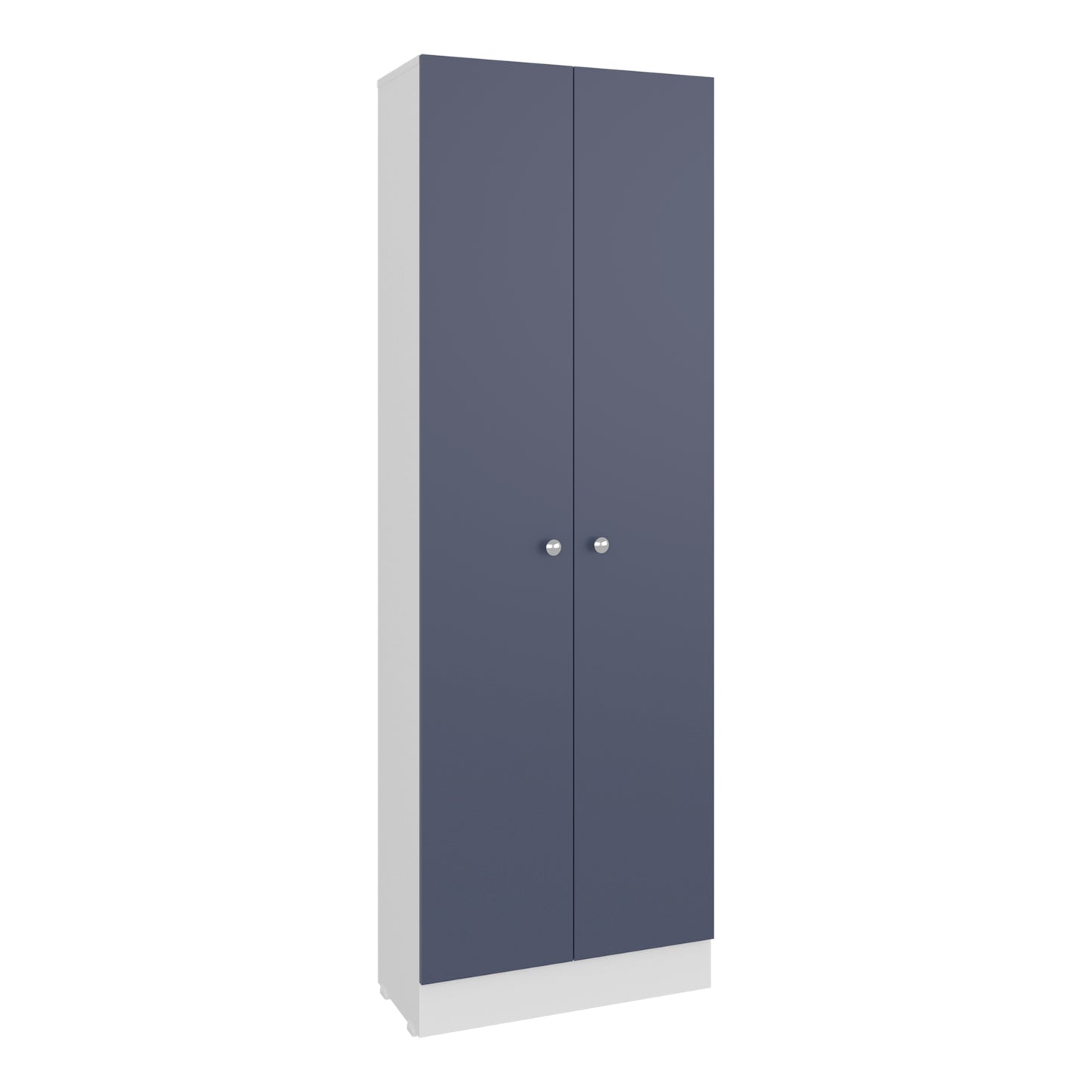 Multistorage Pantry Cabinet with Five Storage Shelves And Two Doors, Kitchen Storage and Organization Solution