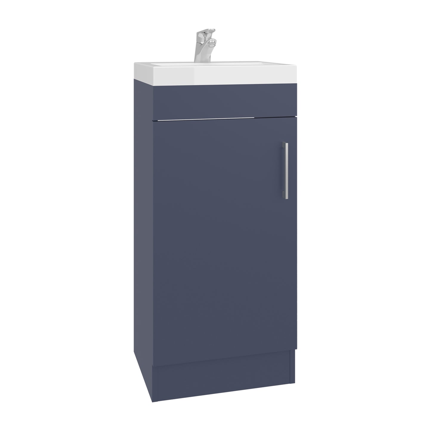 Madrid Floorstanding Bathroom Vanity with Sink, Modern Look Storage Cabinet for Bathroom Organization
