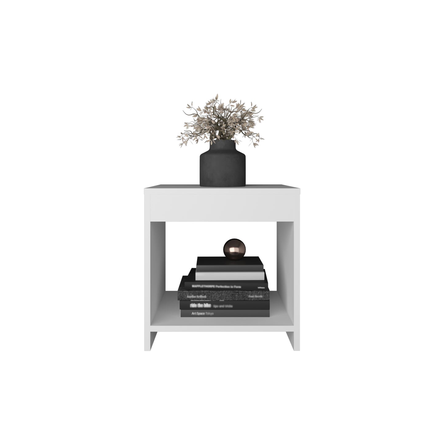 Chroma Nightstand, 1-Tier, One shelf, Engineered Wood