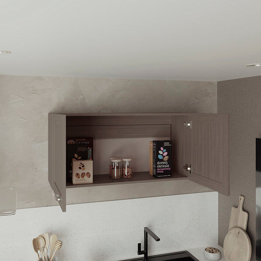 Wall Cabinet Zurich, Two Doors, Large Drawer