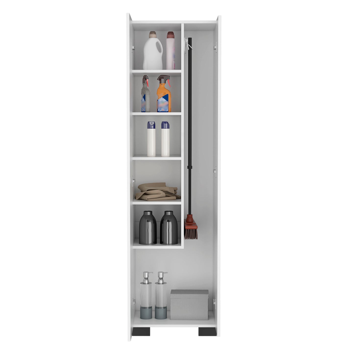 Lake Broom Cabinet, Mop Cabinet for Patio