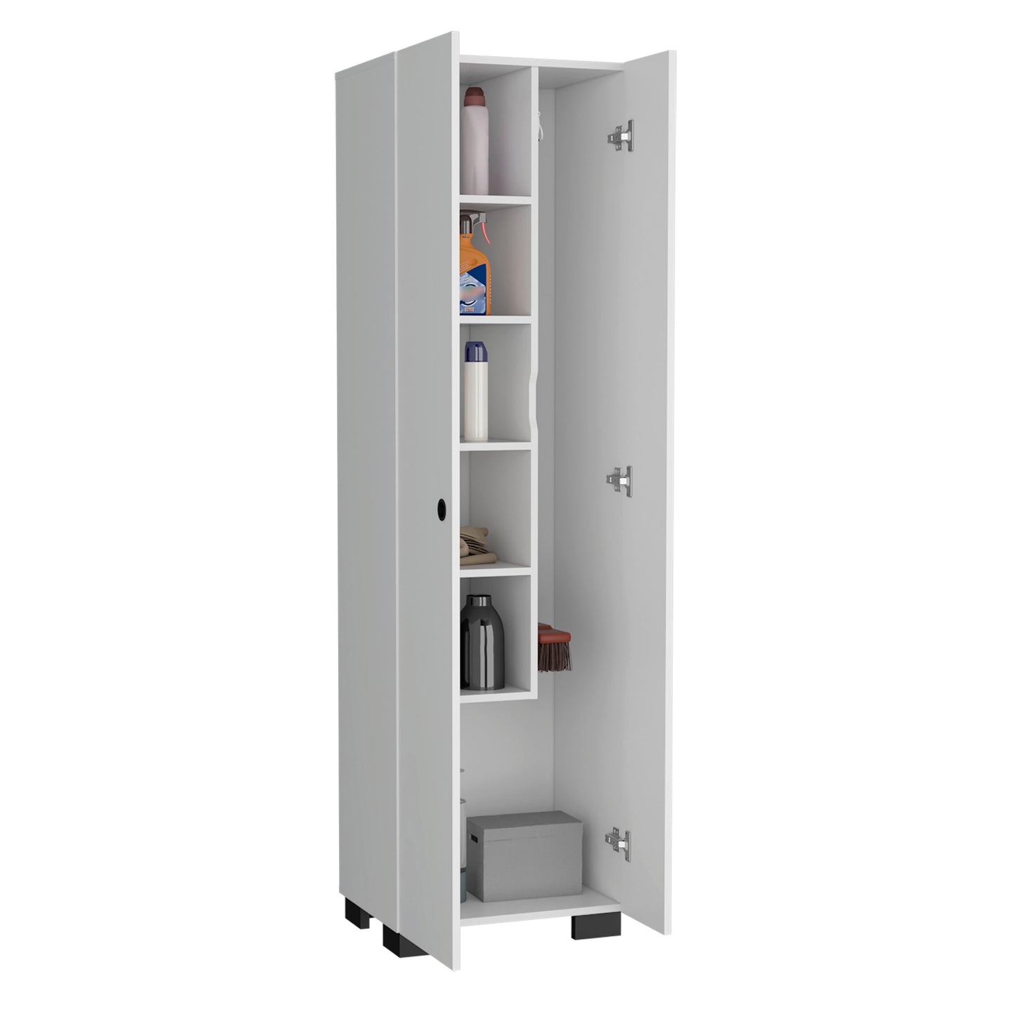 Lake Broom Cabinet, Mop Cabinet for Patio
