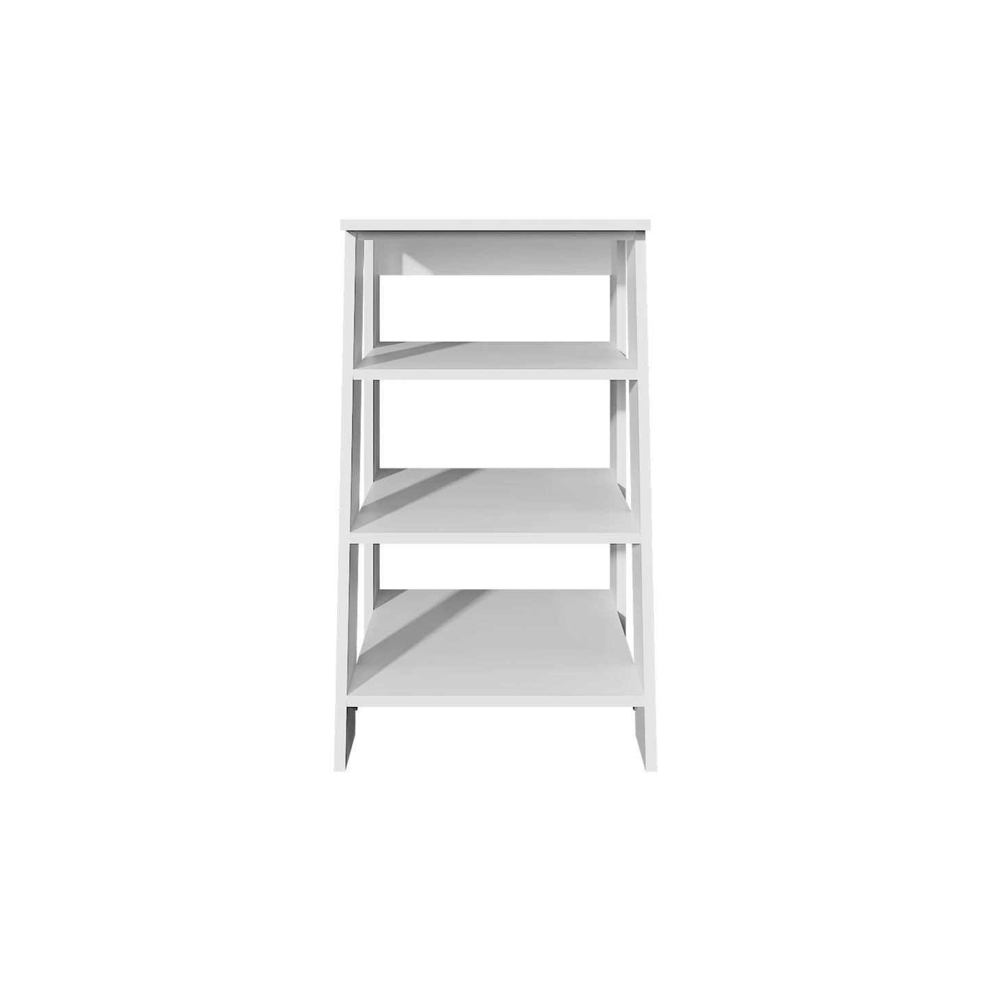 Bathbi Ladder Shelf Organizer for Bathroom, Side Table, Living room 30" High 4-Tier