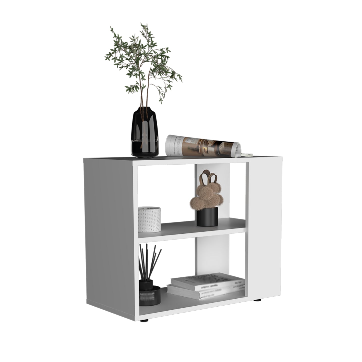 Gardin Side Table for Living Room with 3 Stories