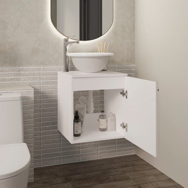 Floating Vanity Clyde 18" Wide