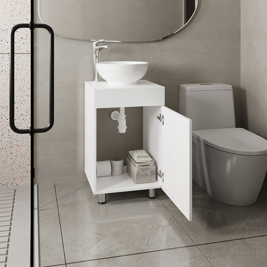 Vanity for Sink Tacna 18" Wide, One Door