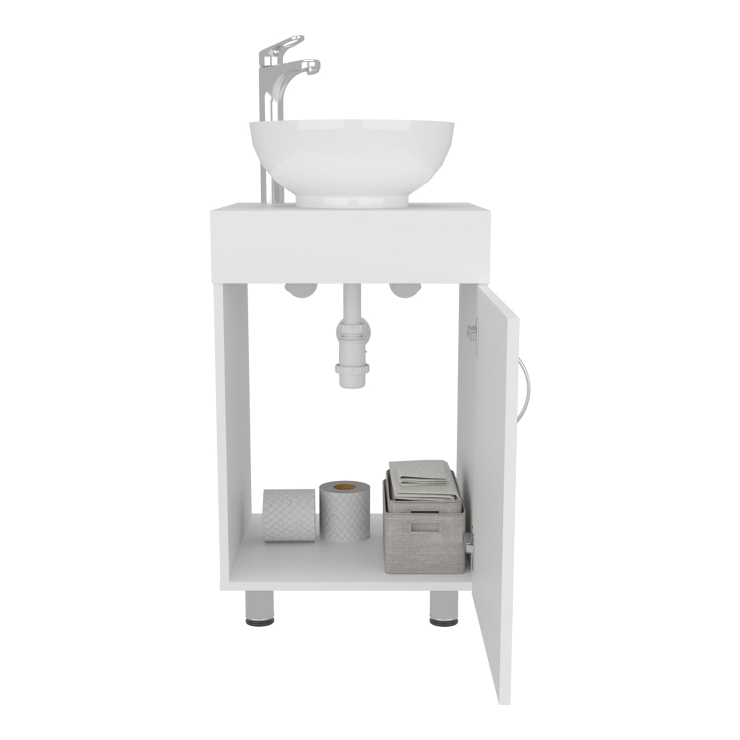 Vanity for Sink Tacna 18" Wide, One Door