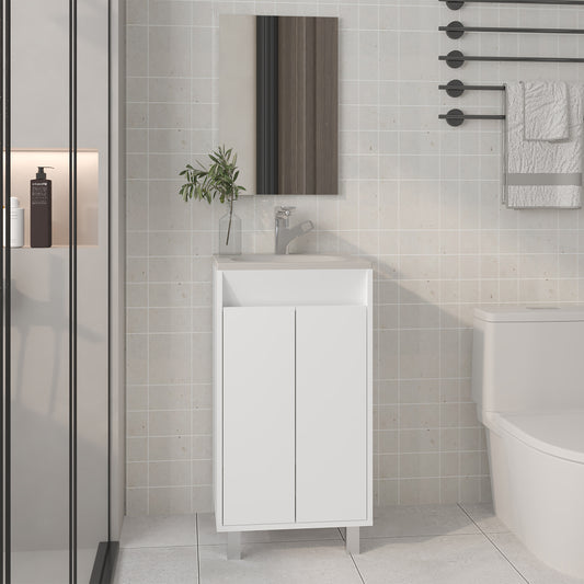 Bathroom Cabinet Brady with Mirror Brady