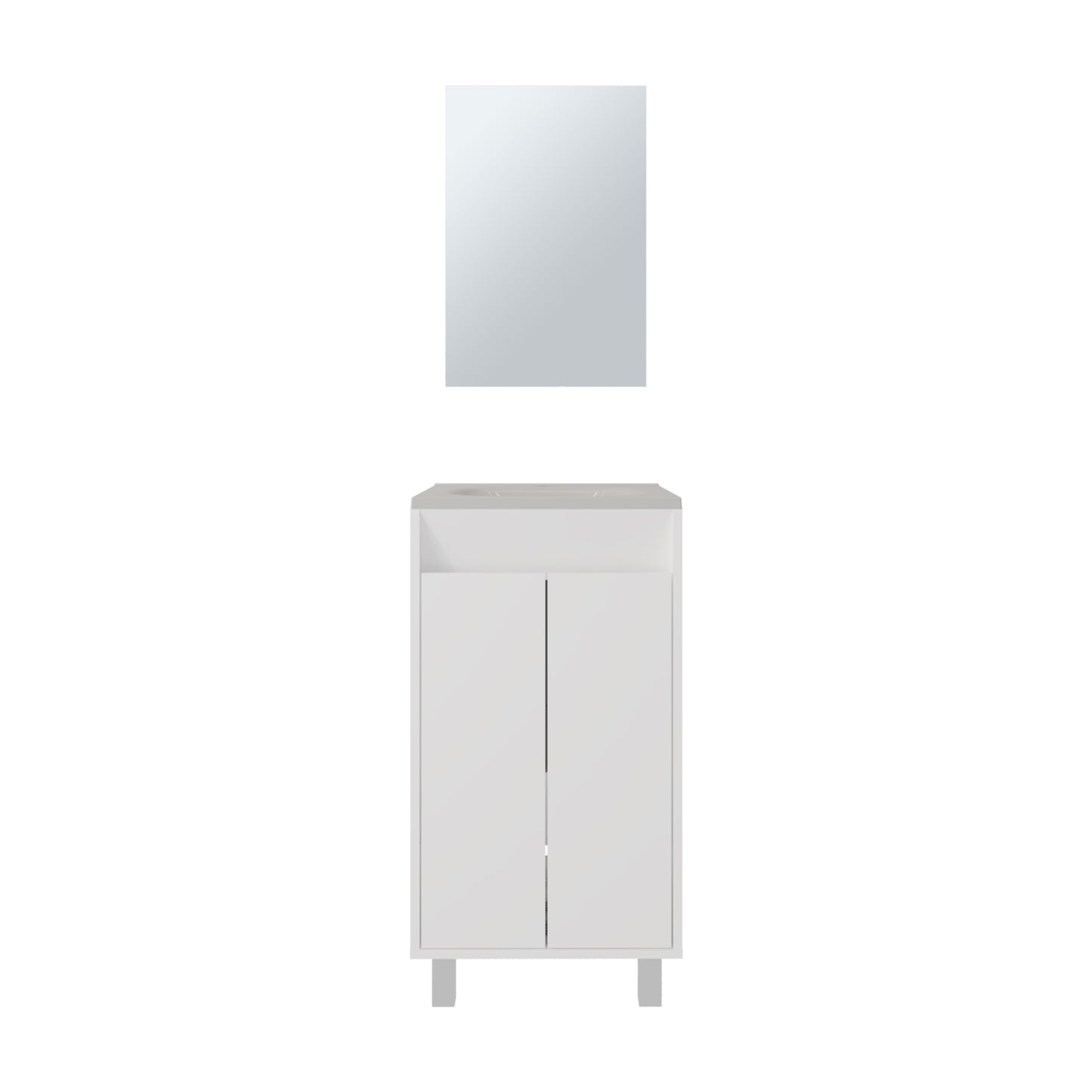 Bathroom Cabinet Brady with Mirror Brady