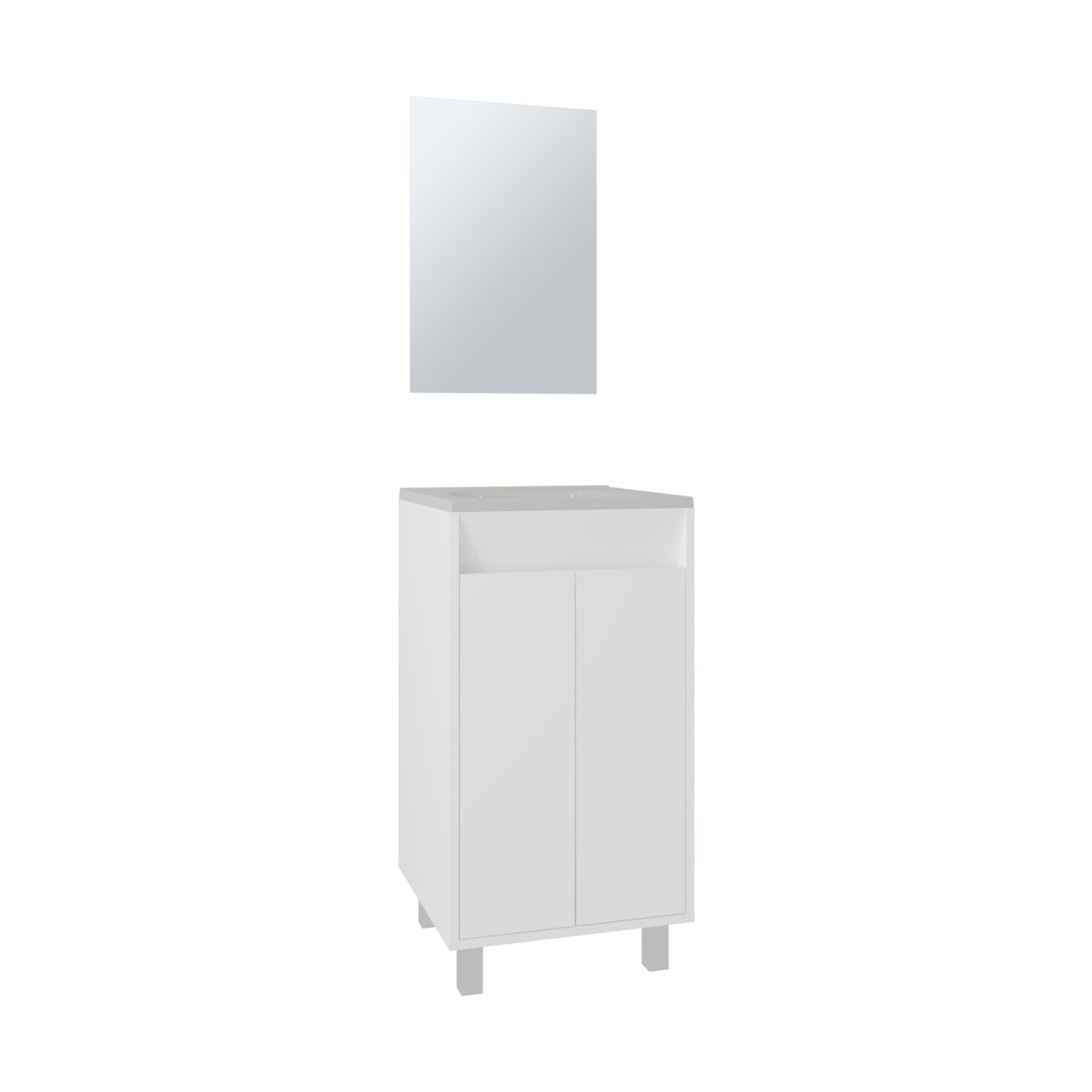 Bathroom Cabinet Brady with Mirror Brady