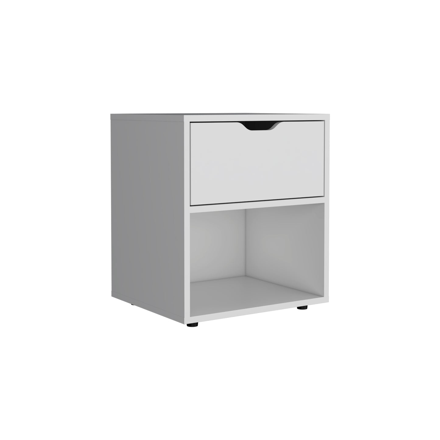 Aberdeeen 19.7-Inch High Nightstand White