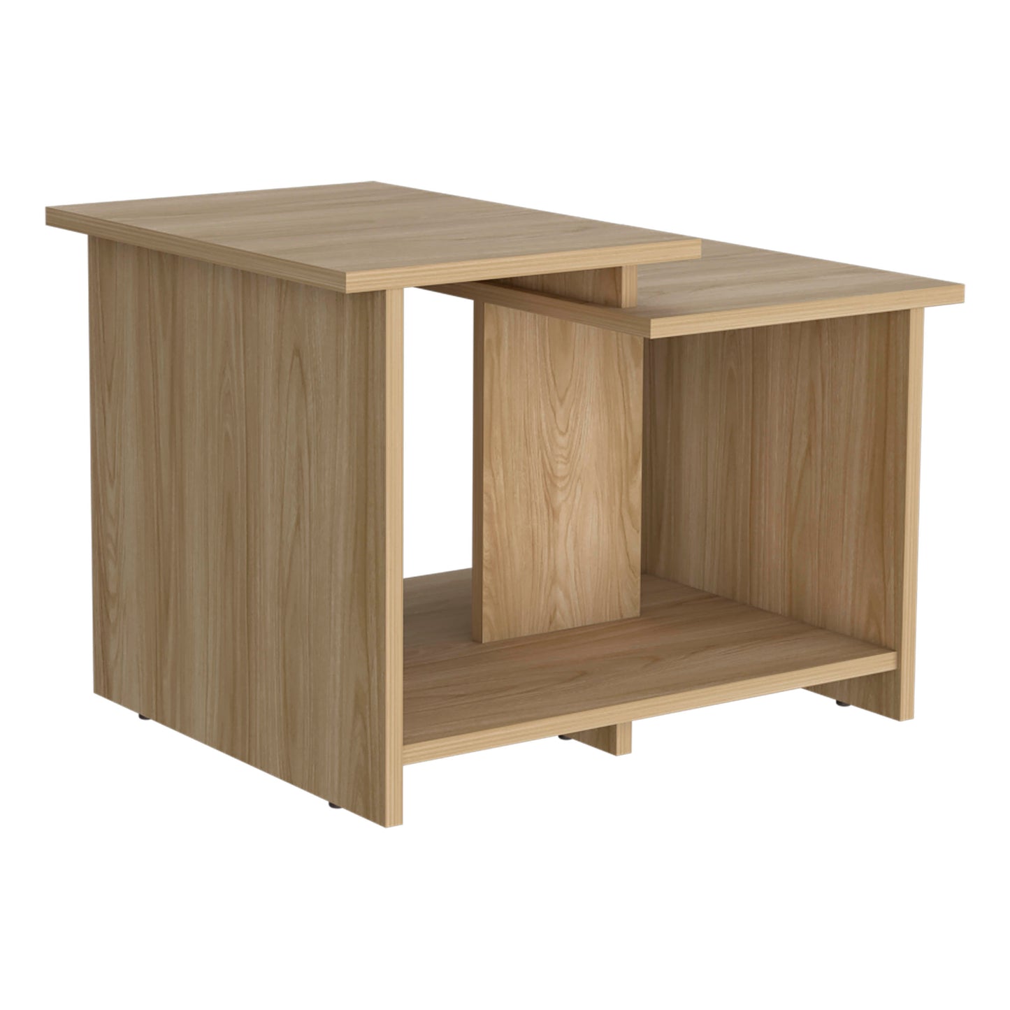 Weman 23.6" W  Coffee Table with Open Shelf Living Room, Home Office Storage