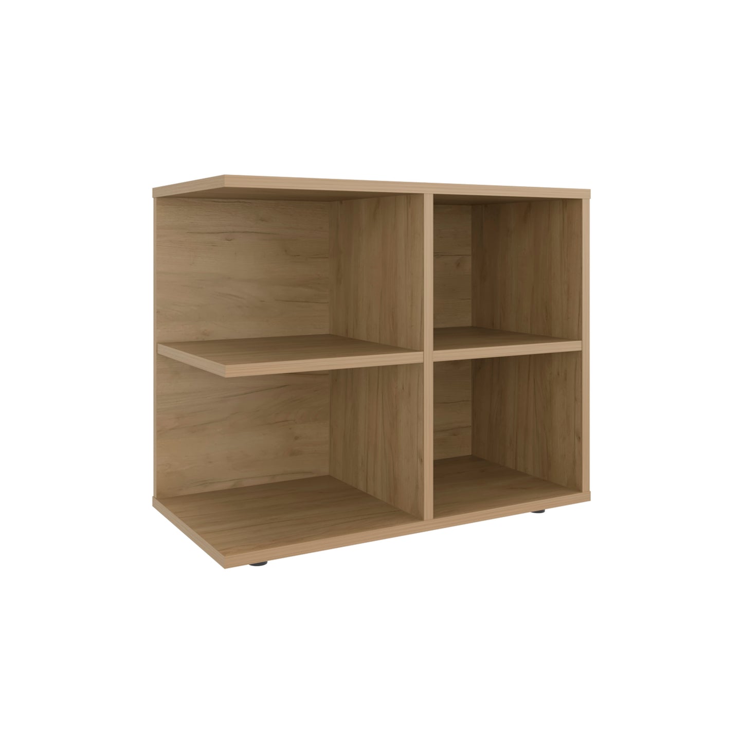 Royal Console Sideboard Cart With Two Doors And Open Shelves, Multipurpose Storage Unit