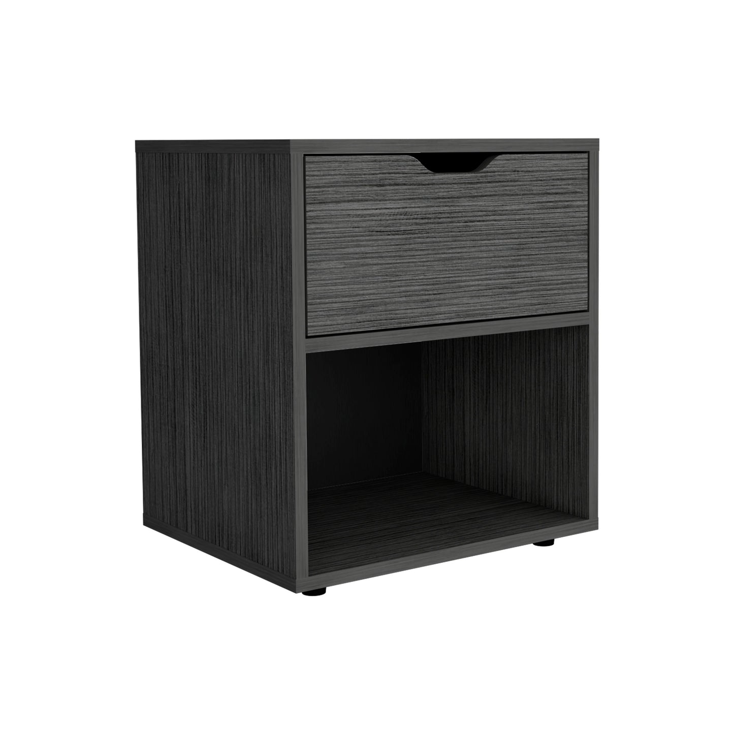 Aberdeeen 19.7-Inch High Nightstand Light Gray