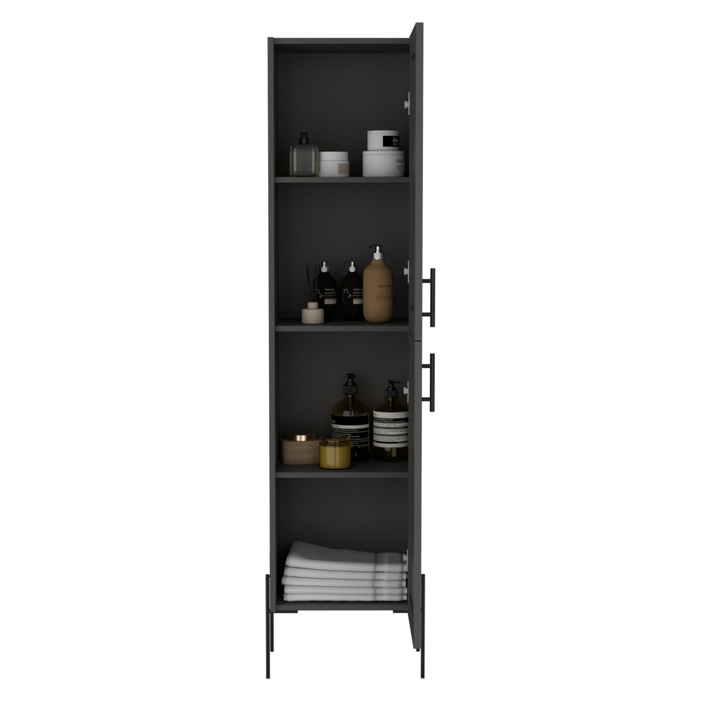 Hagi Tall Linen Cabinet 71"