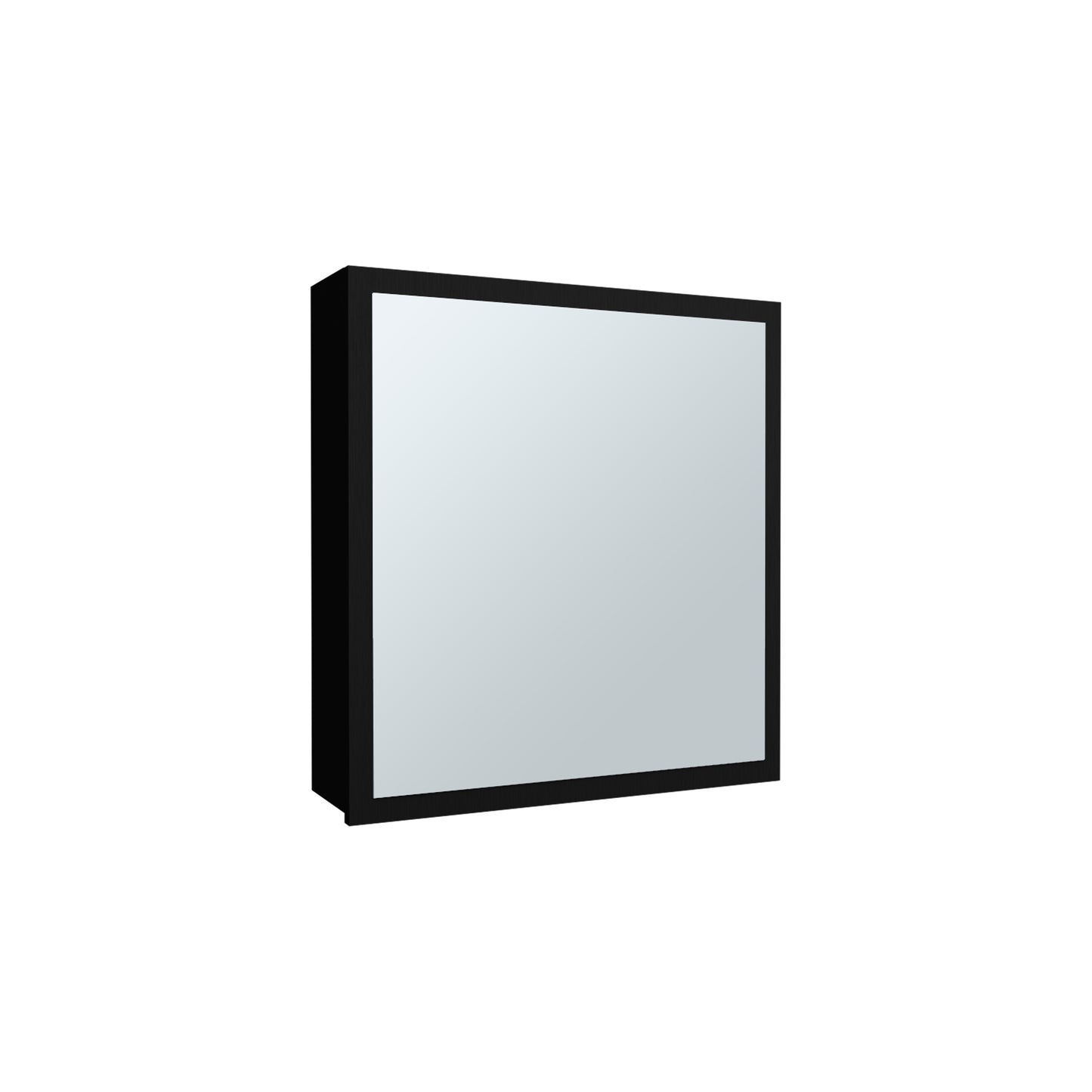 Duma 21.1" H x 19.7" W Mirror Medicine Cabinet, One door with Four interior Shelves for Bathroom, Kitchen