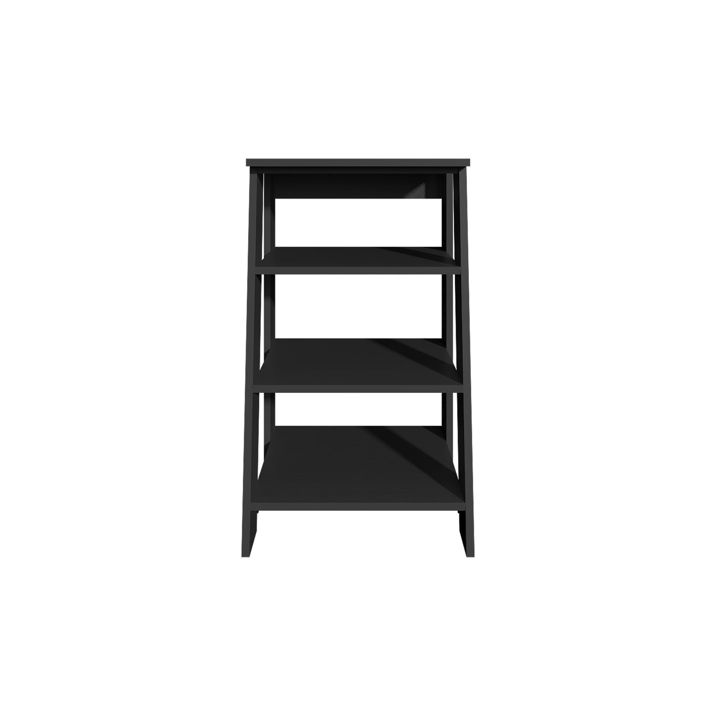 Bathbi Ladder Shelf Organizer for Bathroom, Side Table, Living room 30" High 4-Tier