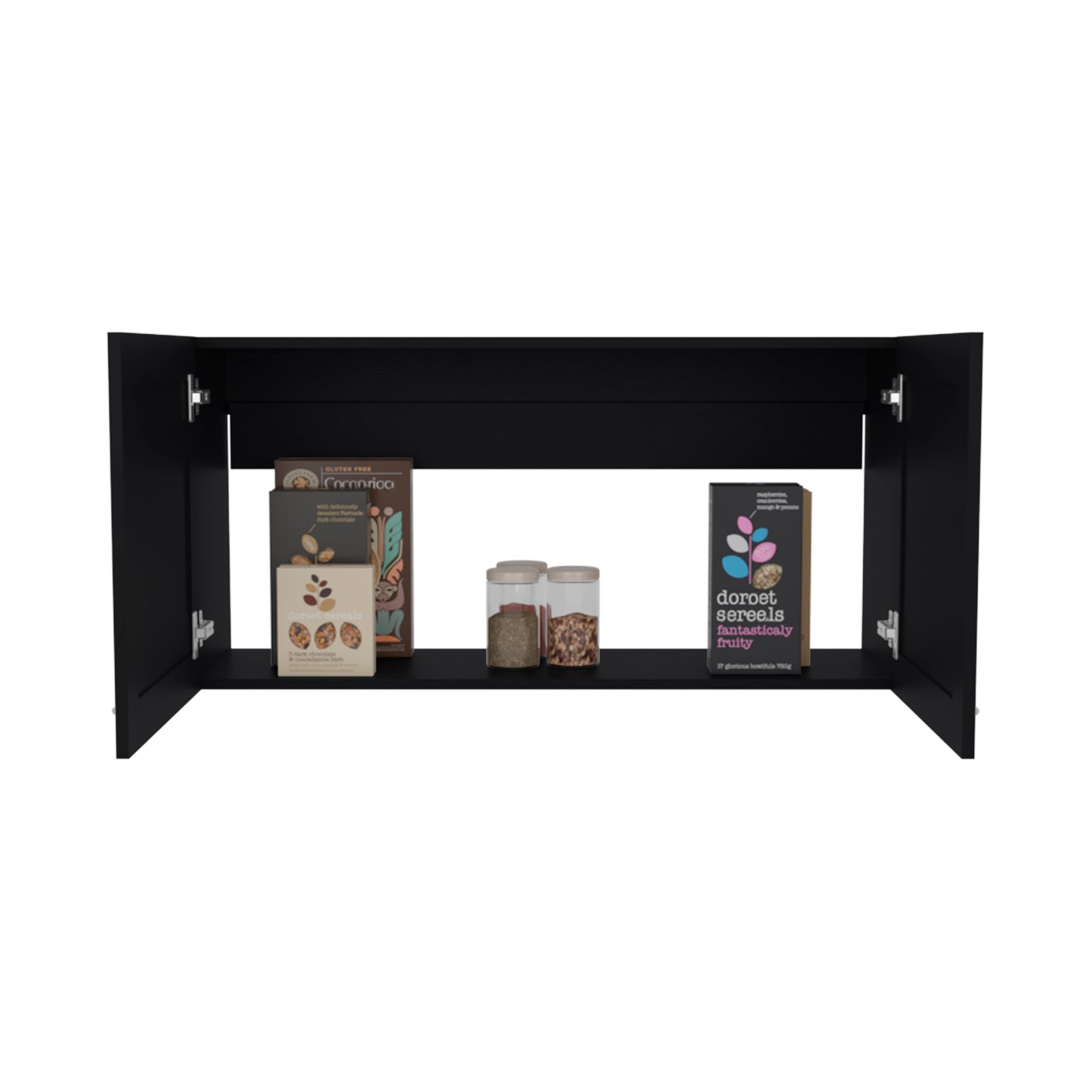 Wall Cabinet Zurich, Two Doors, Large Drawer