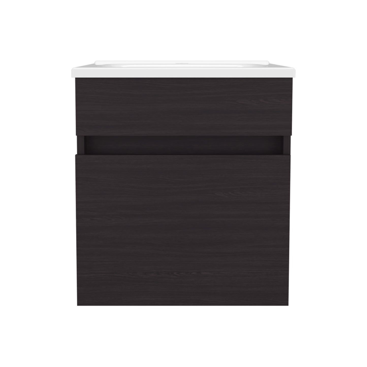 Floating Vanity Primavera 18" Wide, One Drawer with shelf