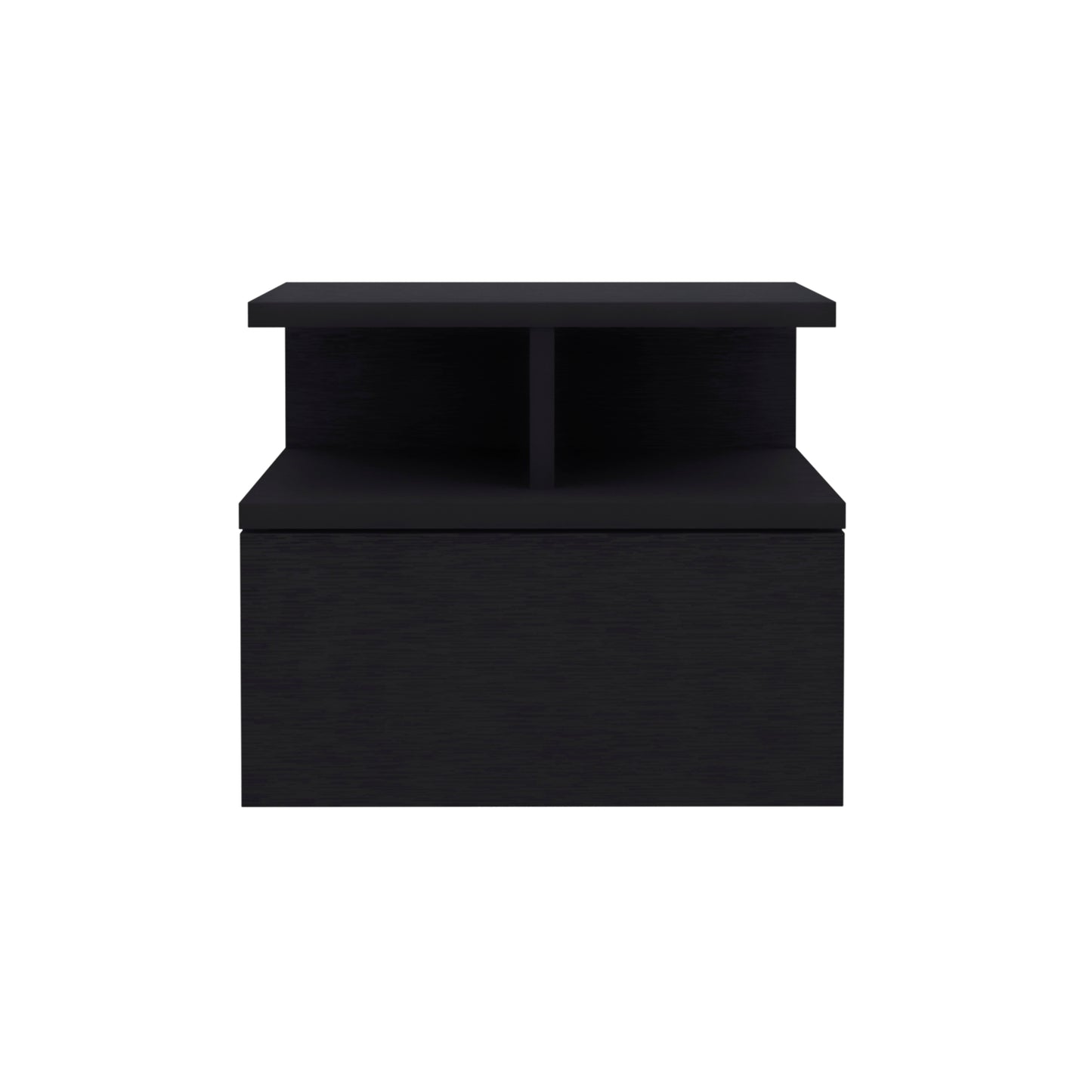Adele Floating Nightstand, With One Drawer And Two Small Below Shelves For Storage or Decor