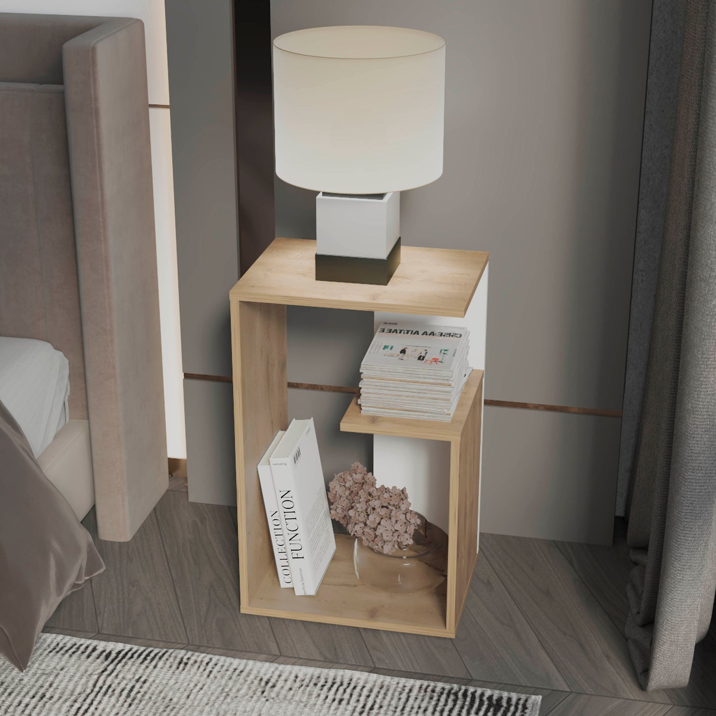 High Nightstand Everet 25"
