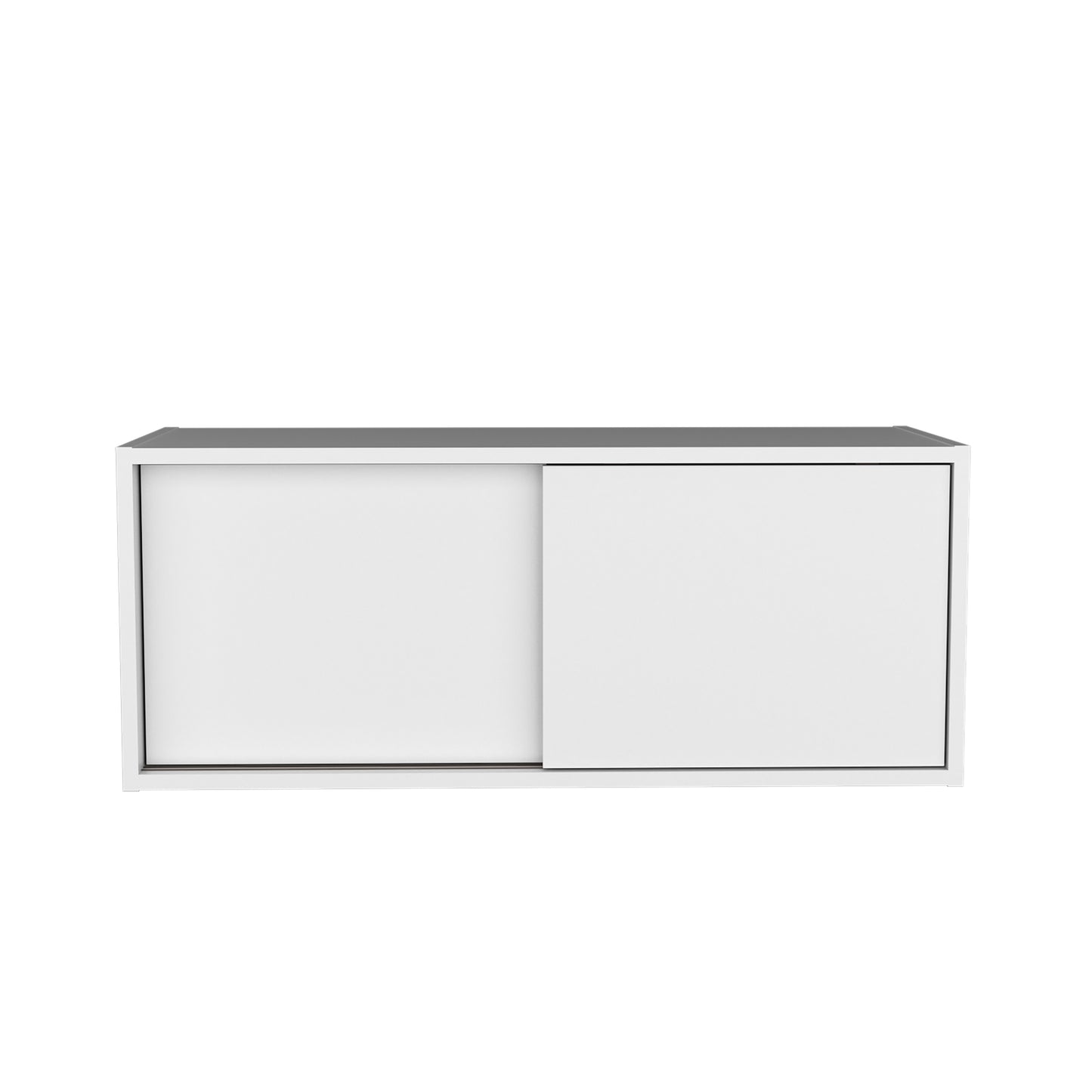 Note Wall Cabinet with Sliding Doors , Wall Shelf, Storage Cabinet, Bedroom, Office, Living Room, Garage 32"W x 13" H