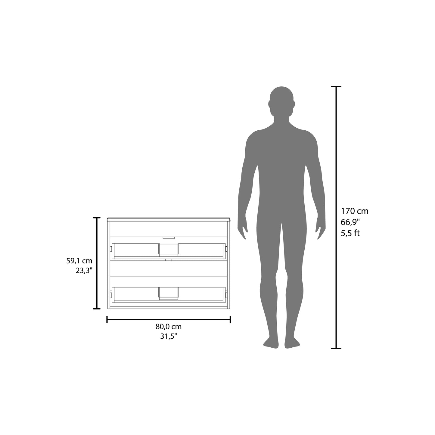 Bathroom Cabinet Opalo