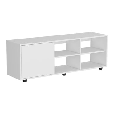 Arion Modern Coffee Table with Open Shelf Storage and One Big Drawer, Two-Tone Living Room Center Table with Wide Top Surface