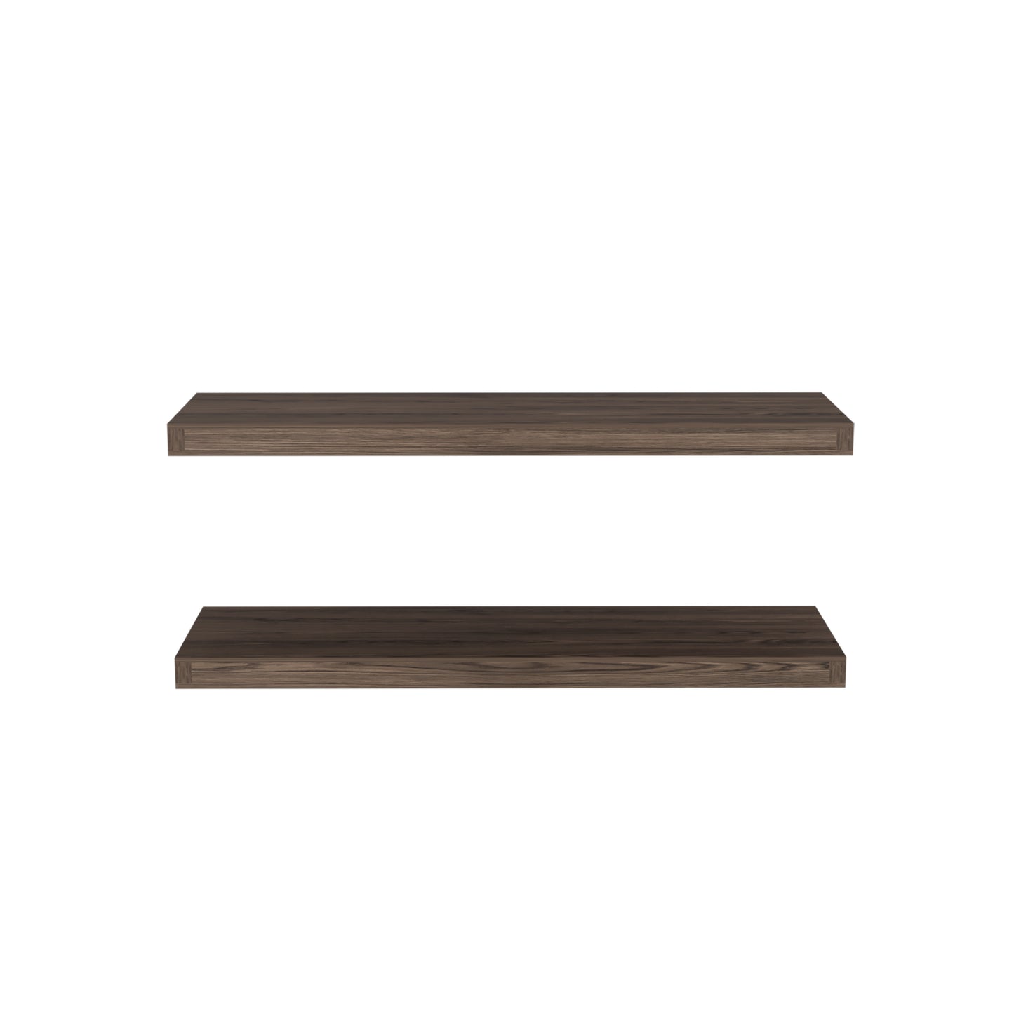 Ecco 31.5" Wide Floating Shelves Set Of 2, Shelves For Wall Decor For Bedroom, Bathroom Storage Shelves, Book Shelves For Living Room
