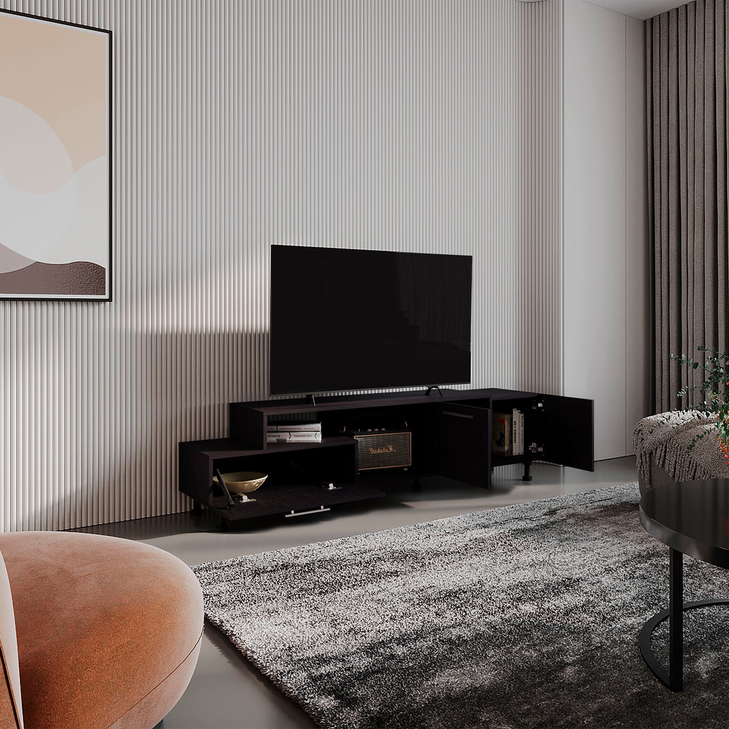 Athol Two-Tier Tv Stand 69" Wide