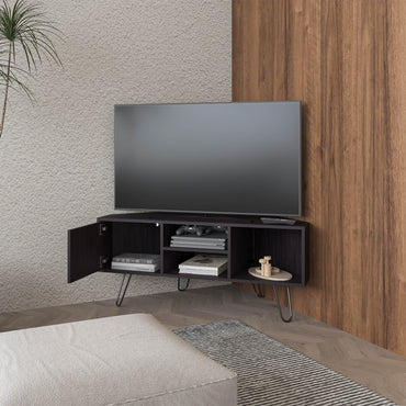 Corner Tv Stand Lancaster, Two Cabinets