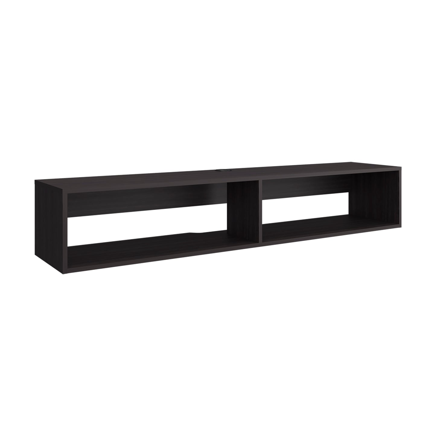 Eco Floating Tv Stand 59" Wide with Two Shelves