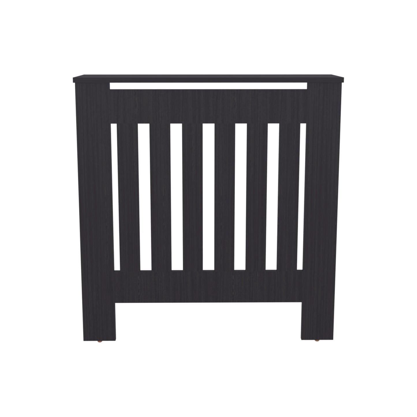 Radiator Cover Linn With Cabinet and Slatted Panel, Modern Home Furniture for Heating Units, Ventilated Decorative Enclosure