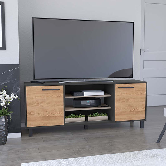 Kaia Tv Stand for TV´s up 55", Four Shelves, Three Shelves
