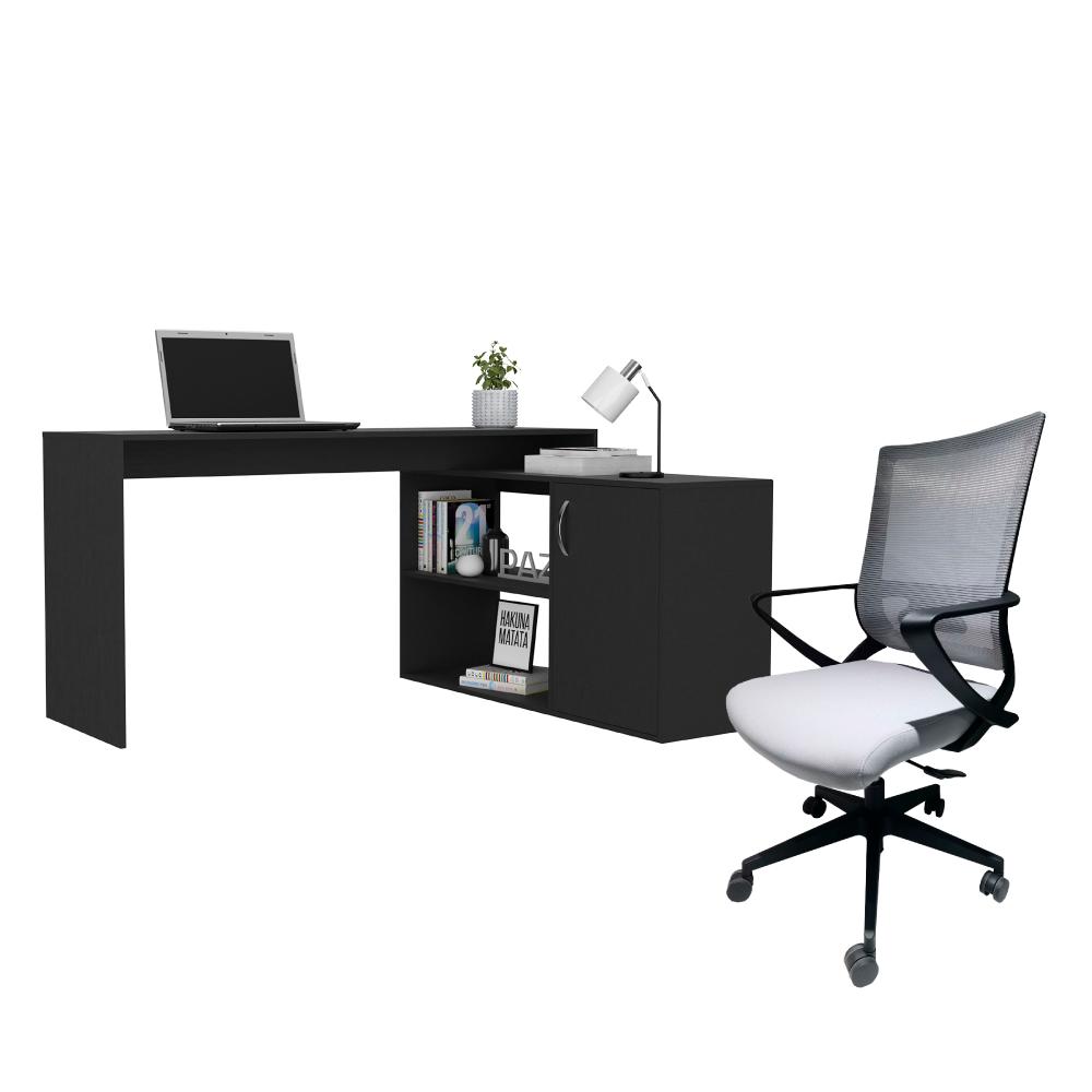 Office set, L-Shape Desk + Office chair